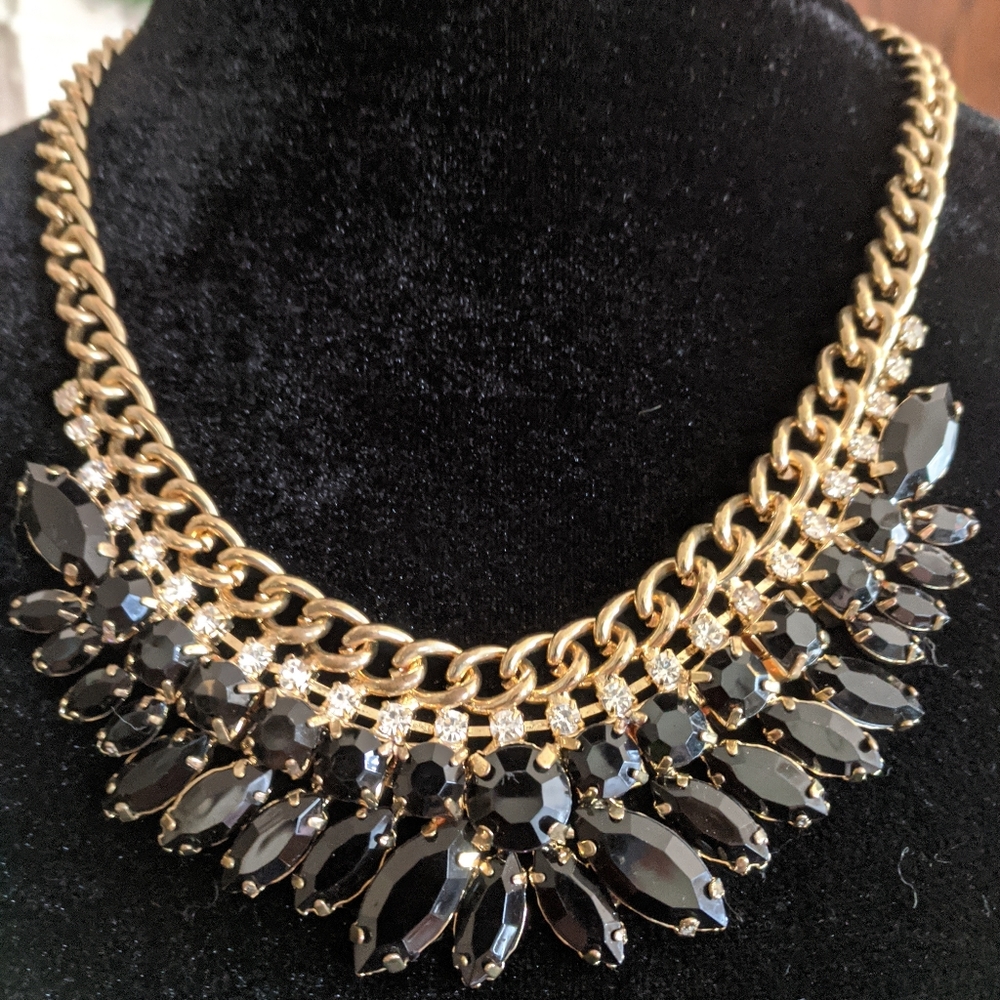Vintage bib necklace